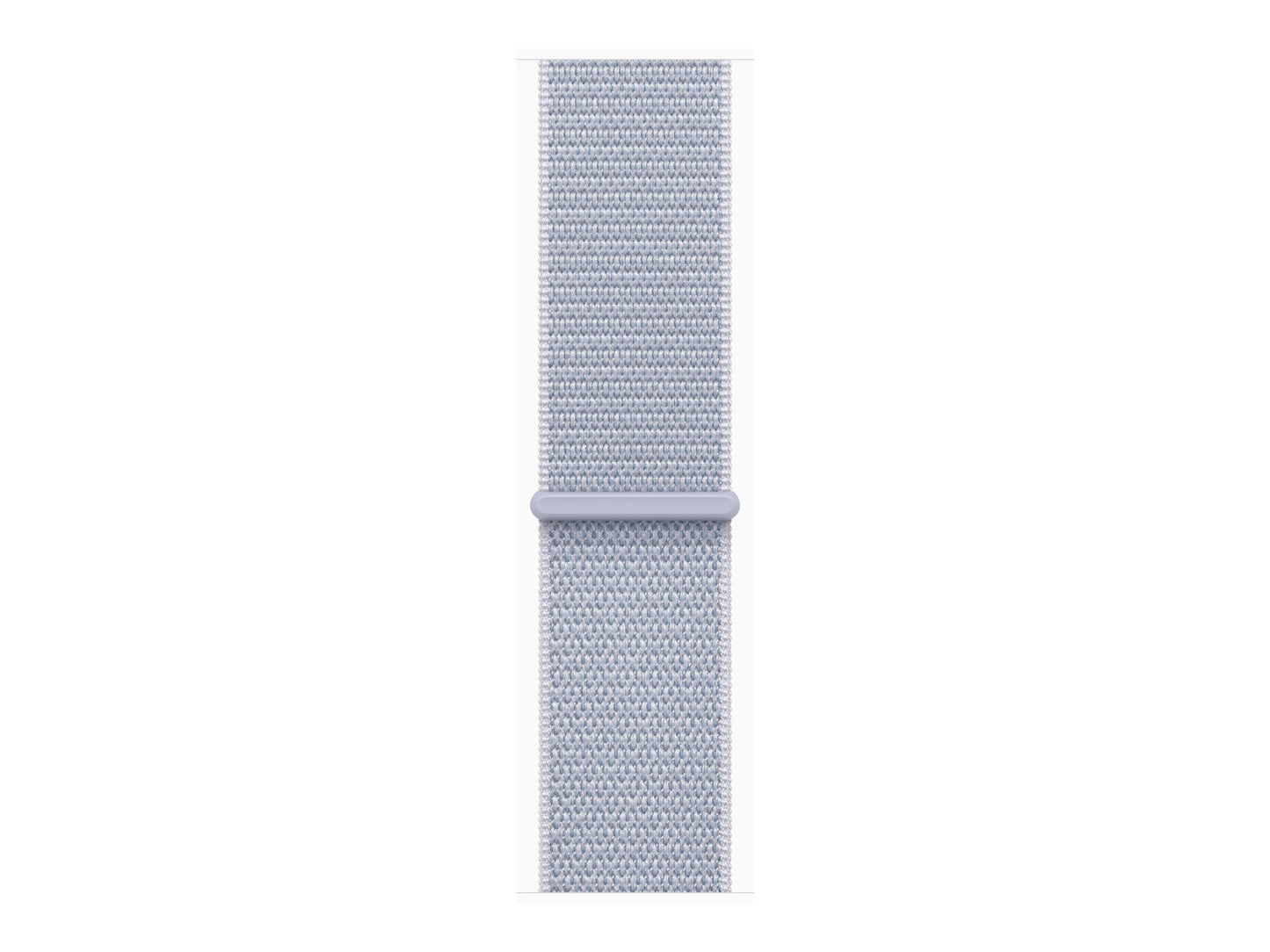 Apple Watch Series 10 46mm Silver (Light Blue Nylon Strap)