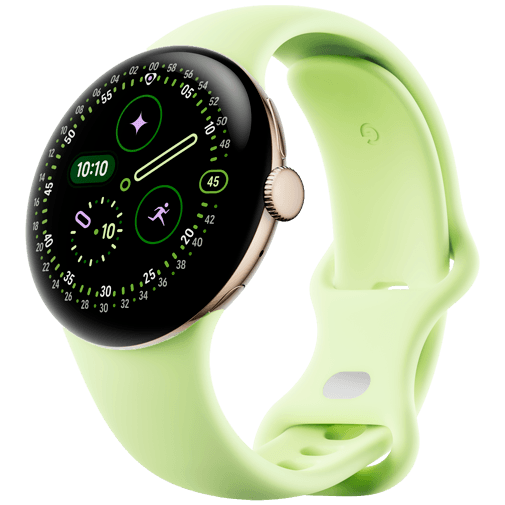Google Pixel Watch 4 41mm Guld (Gele Rem) – Google