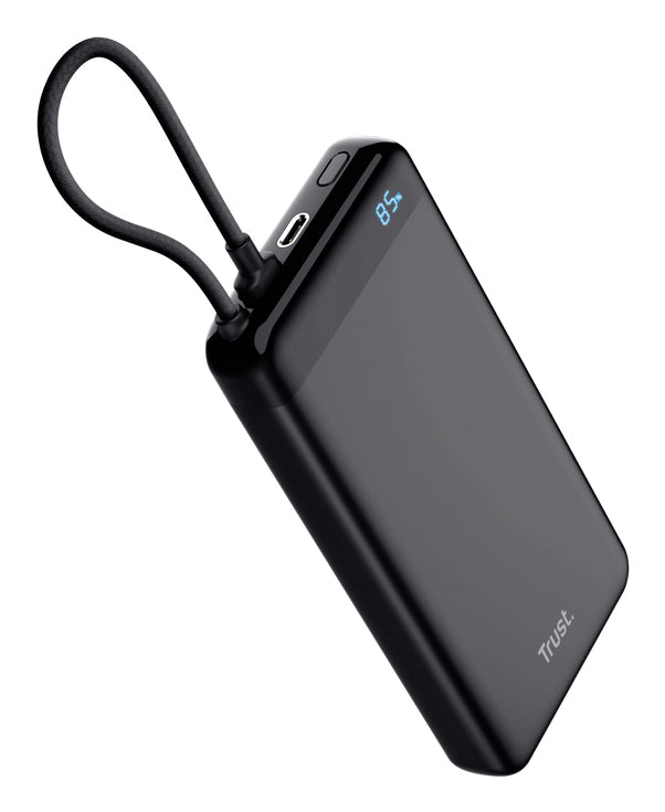 Trust 25881 basstationer Litium-Ion (Li-Ion) 20000 mAh Svart