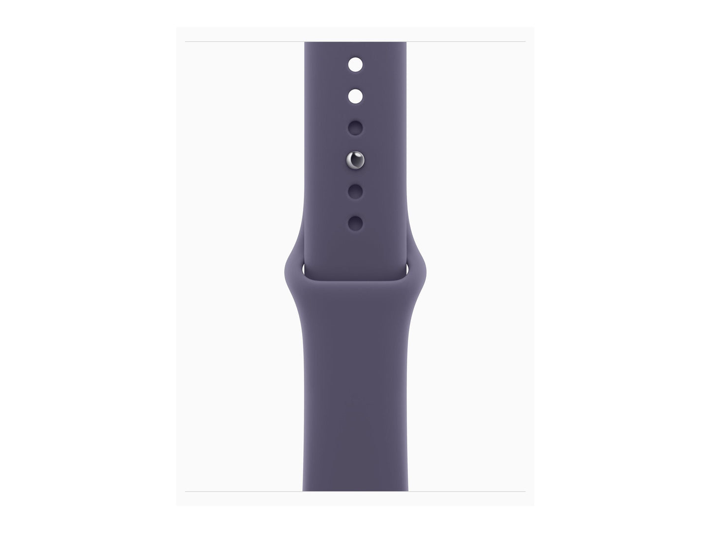 Apple Watch Series 11 42mm 5G Silver (Lila Gummiband S/M) – Apple