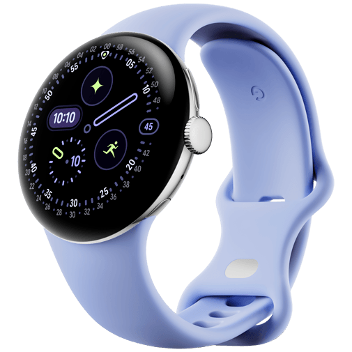 Google Pixel Watch 4 41mm Silver (Lila Rem) – Google