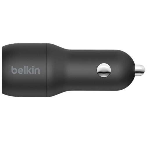 Belkin Boost Charge Dual USB Snabba Billaddare 12W Svart – Belkin