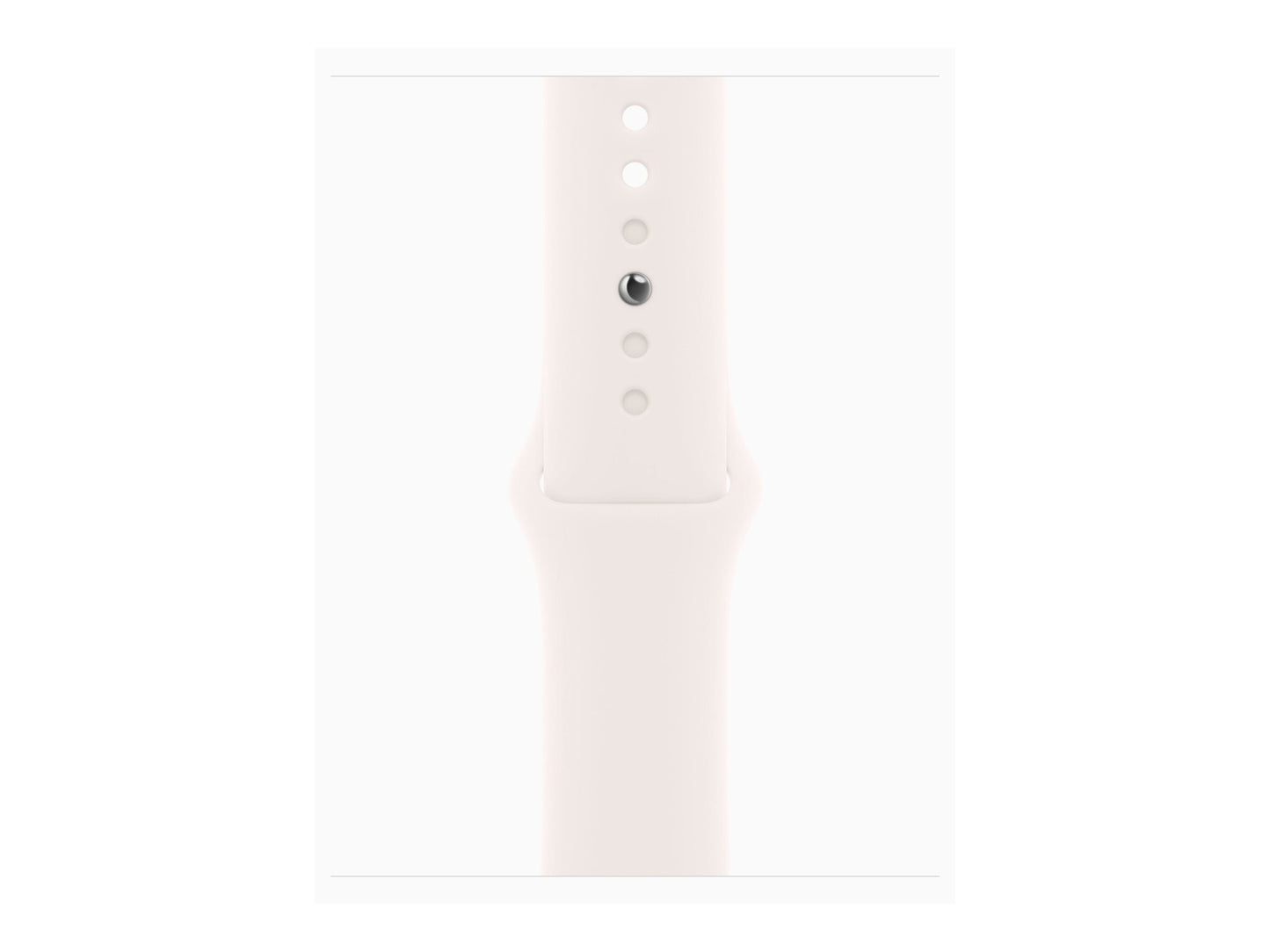 Apple Watch Series 11 42mm 5G Gold Titanium (Light Pink Rubber Strap S/M)