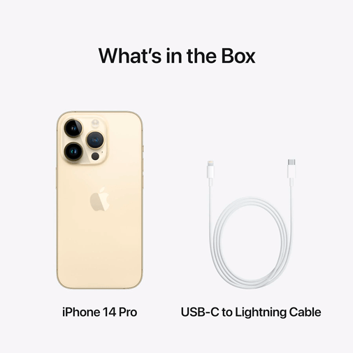 Apple iPhone 14 Pro 128GB Guld Refurbished – Apple-Refurbished