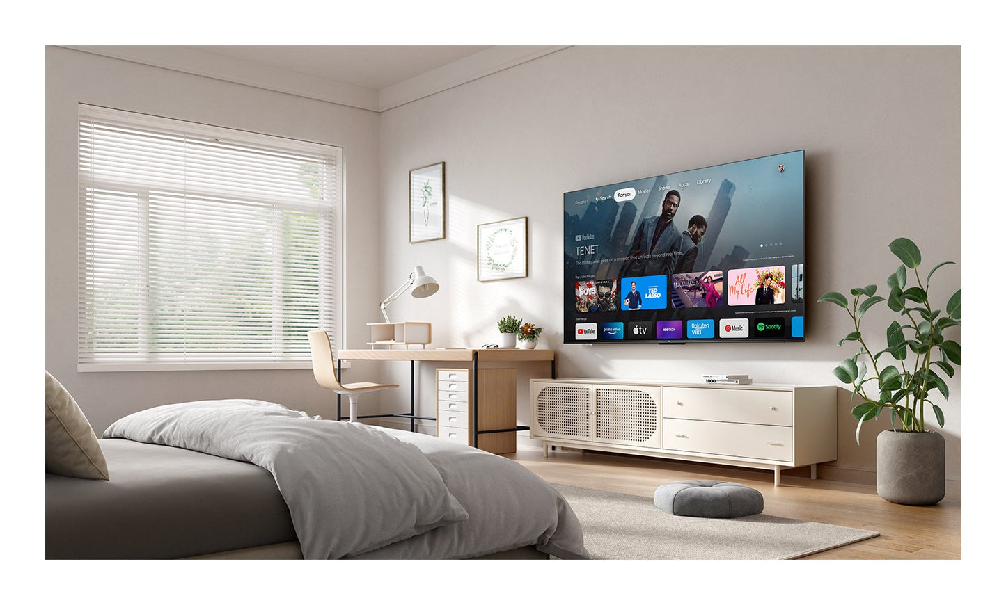 TCL 75P69K TV 190.5 cm (75") 4K Ultra HD Smart TV Wi-Fi Black