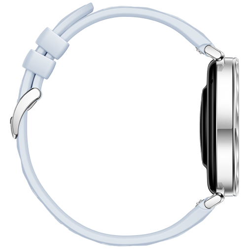 Huawei Watch GT 5 41mm Silver (Blå Gummiband) – Huawei