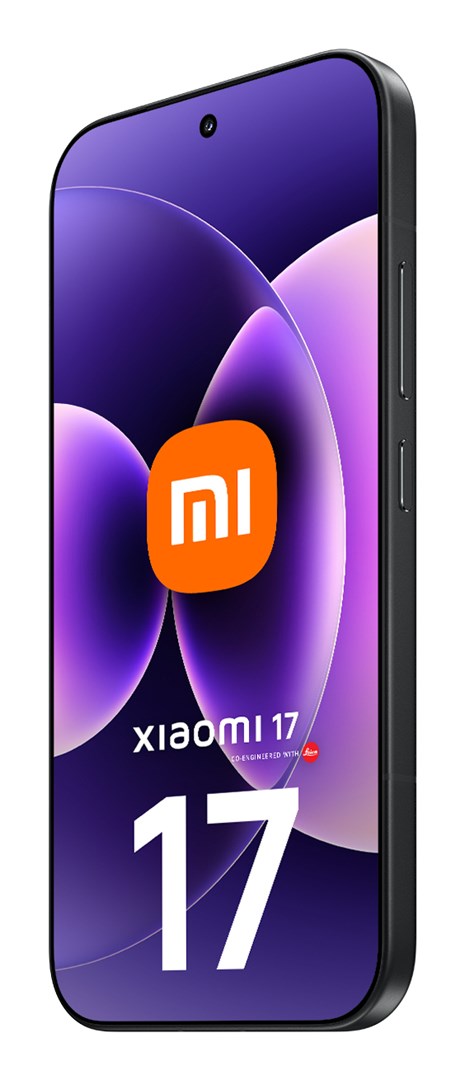 Xiaomi 17 Black - 6.3" 5G smartphone, 12 GB RAM, 512 GB storage, 6330 mAh battery (black)