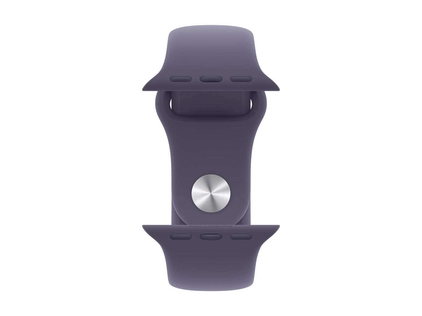 Apple Watch Series 11 42mm Silver (Purple Rubber Strap M/L)