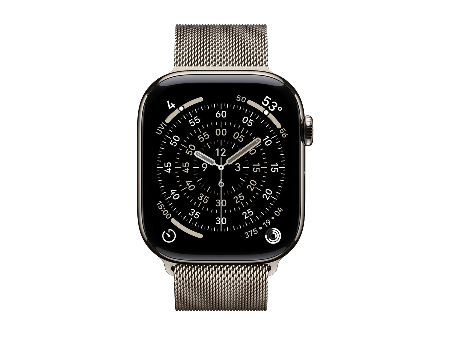 Apple Watch Series 11 46mm 5G Naturel Titanium (Naturel Milanese Strap M/L)