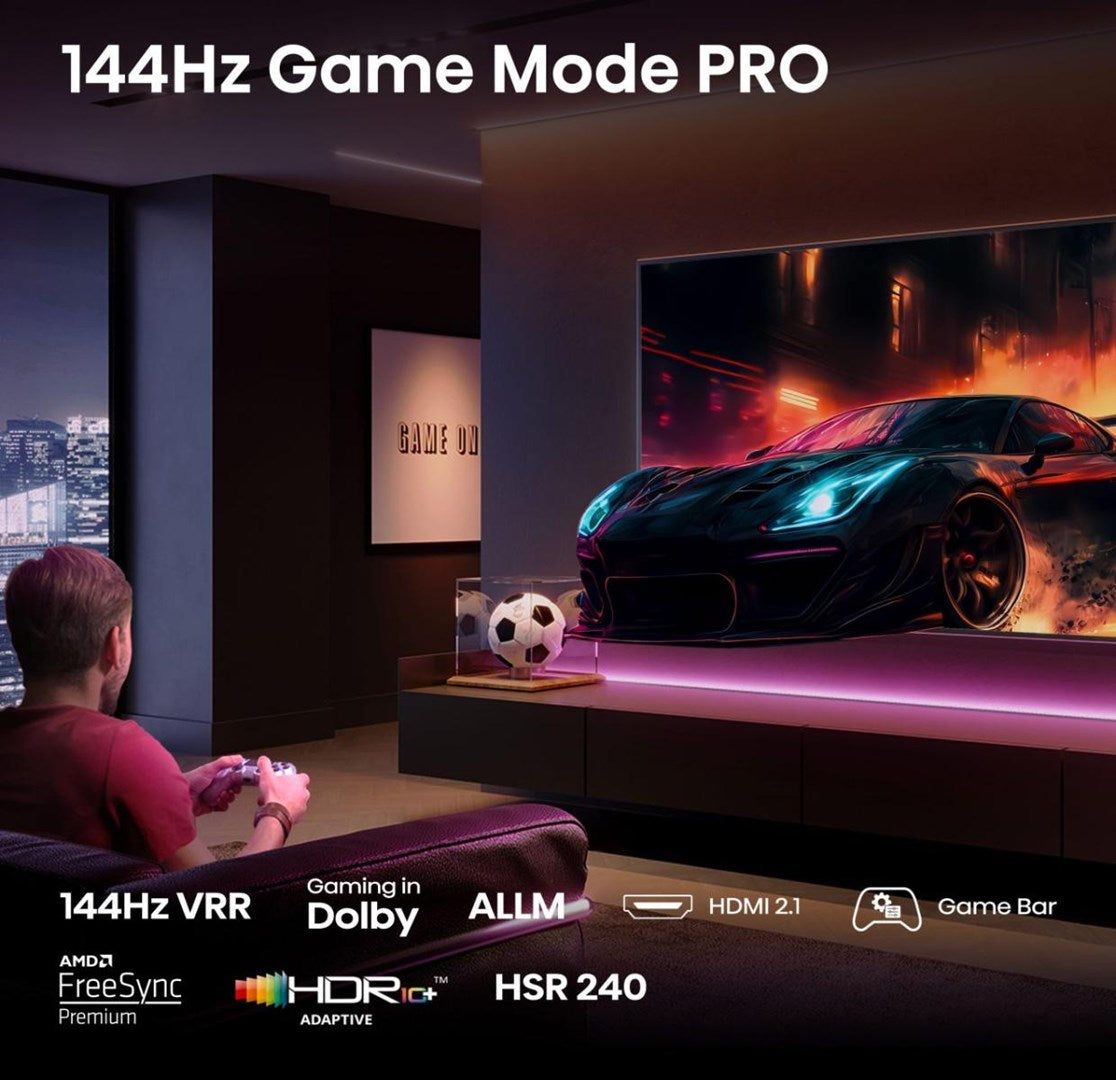 Hisense 100E7Q PRO 2.54 m (100") 4K Ultra HD Smart TV Wi-Fi Black