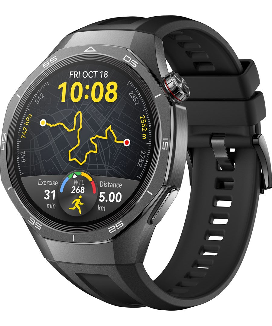 Huawei WATCH GT5 Pro 46mm 3.63 cm (1.43") AMOLED Digital 466 x 466 pixels Black GPS (satellite)
