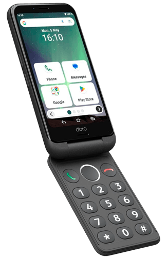 Doro Aurora A20 4G Svart – Doro