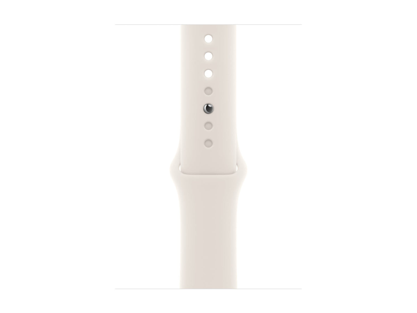 Apple Watch SE 3 44mm Gold (Beige Rubber Strap M/L)