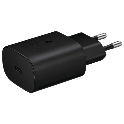 Samsung USB-C Snabbladdare 25W + USB-C Kabel EP-TA800 Svart – Samsung