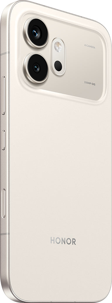 Honor 600 5G 16,7 cm (6.57") Dubbla SIM-kort Android 16.0 USB Type-C 8 GB 512 GB 6400 mAh Guld, Vit