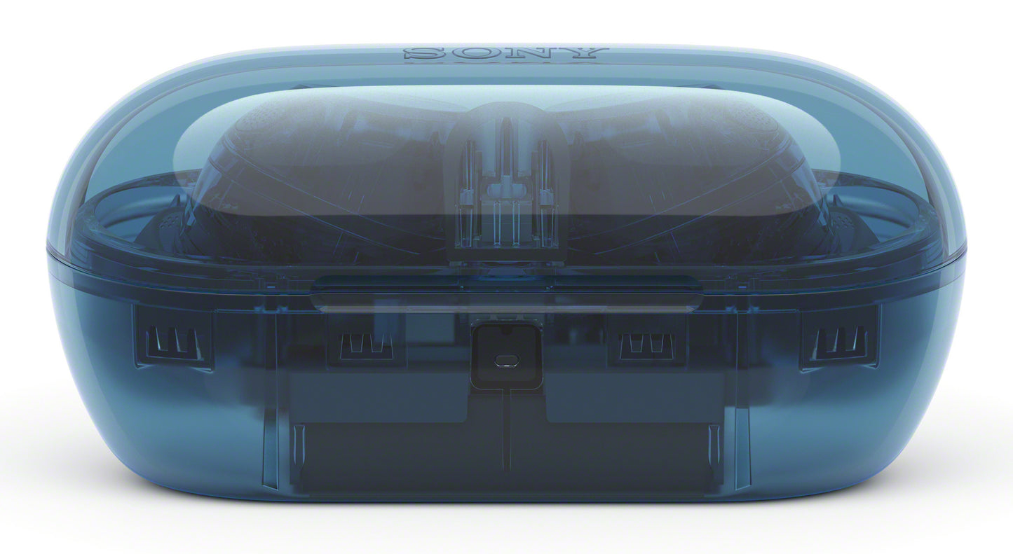 Sony WFC710NL.CE7 hörlur och headset True Wireless Stereo (TWS) I öra Samtal/musik USB Type-C Bluetooth Blå