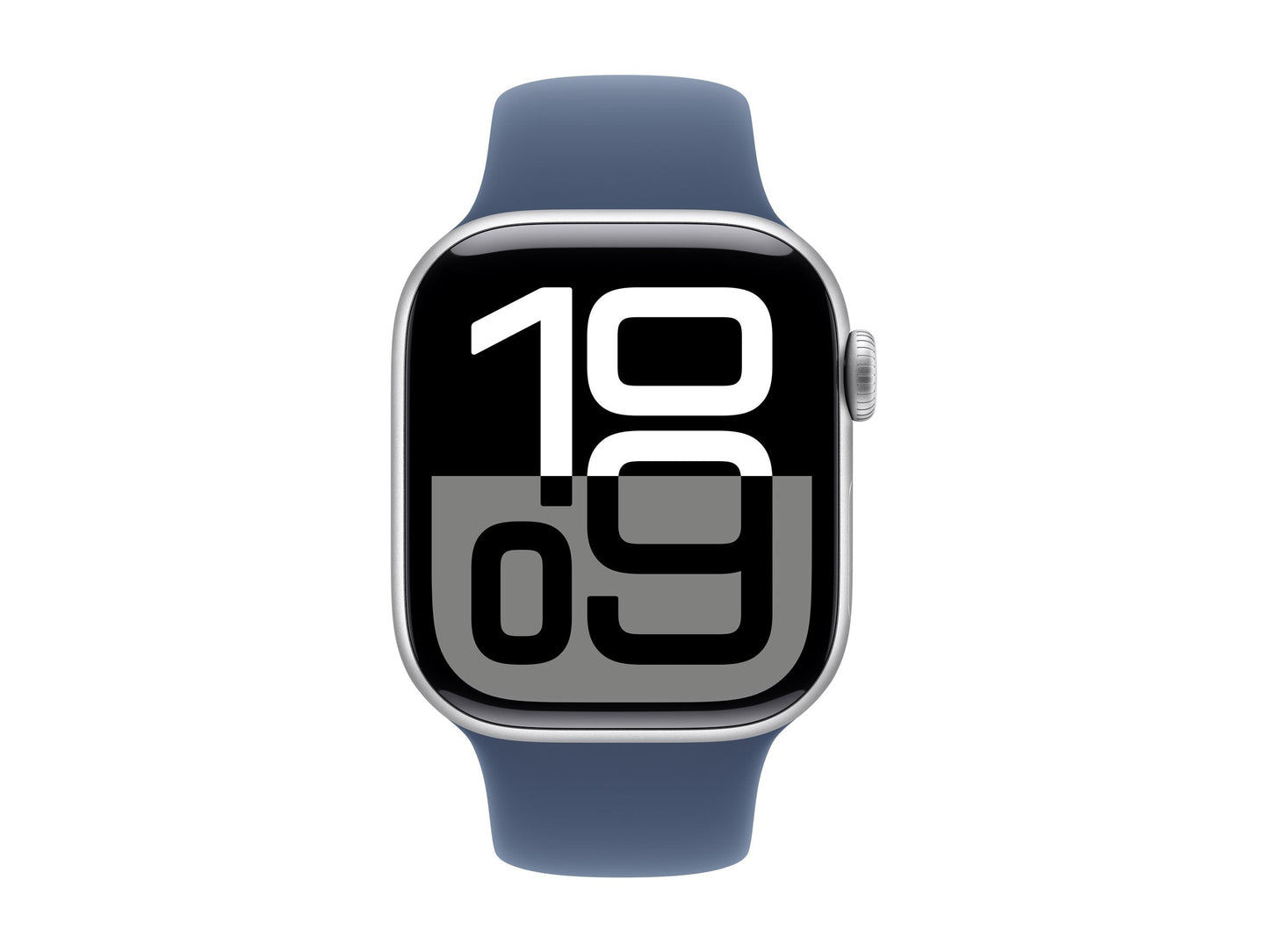 Apple Watch Series 10 4G 42mm Silver (Blue Rubber Strap S/M)