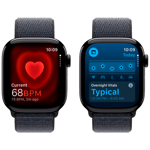 Apple Watch Series 10 42mm Black (Black Nylon Strap) – Apple