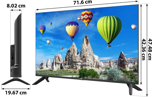 TV 32’ LIN 32LHD1810 Slim HD Ready DVB-T2 – LIN