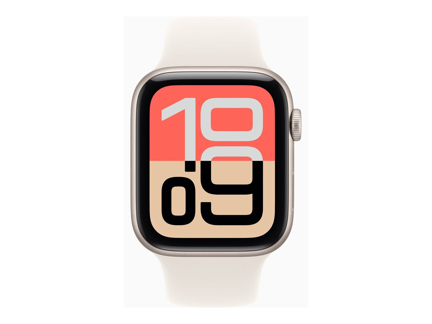 Apple Watch SE 3 44mm 5G Gold (Beige Rubber Strap S/M)