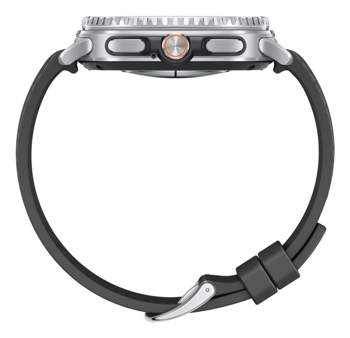 Samsung Galaxy Watch 8 Classic 3,3 cm (1.3") AMOLED 46 mm Digital 438 x 438 pixlar Pekskärm Silver Wi-Fi GPS