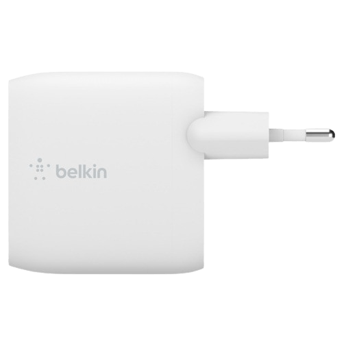 Belkin Boost Charge Dual USB Snabbladdare 24W + Lightning Kabel Vit – Belkin