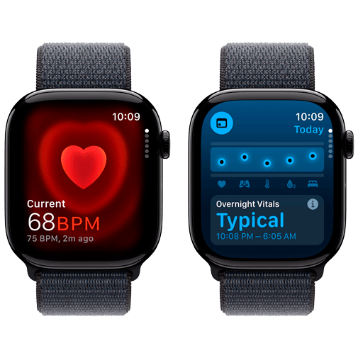 Apple Watch Series 10 4G 46mm Svart (Svart Nylonband) – Apple