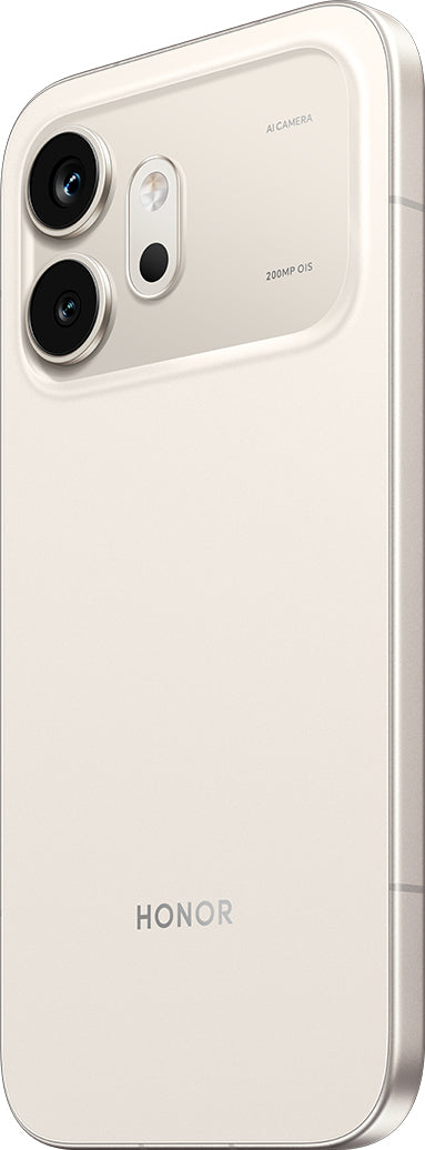 Honor 600 5G 16,7 cm (6.57") Dubbla SIM-kort Android 16.0 USB Type-C 8 GB 512 GB 6400 mAh Guld, Vit