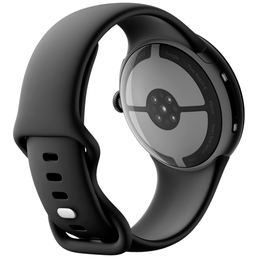Google Pixel Watch 4 45mm Svart (Svart Rem) – Google
