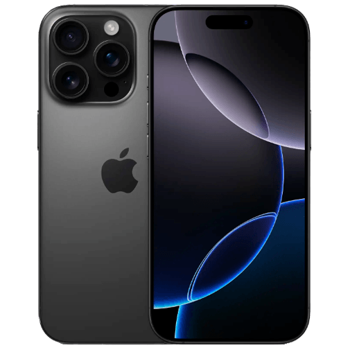 Apple iPhone 16 Pro 128GB Svart Refurbished – Apple-Refurbished