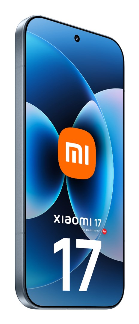 Xiaomi 17 Ice Blue - 6.3" 5G smartphone, 12 GB RAM, 512 GB storage, 6330 mAh battery (blue)