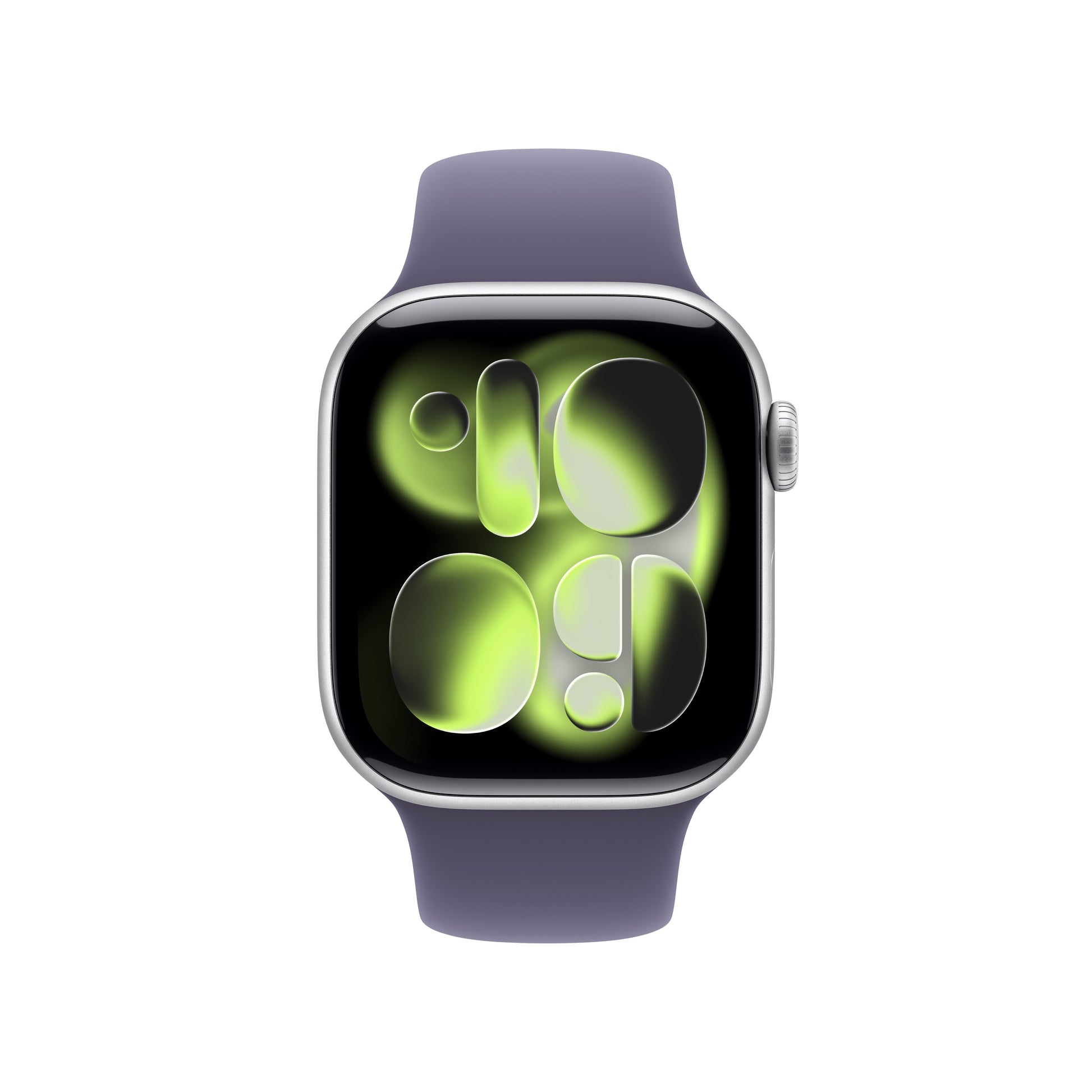 Apple Watch Series 11 42mm 5G Silver (Lila Gummiband S/M) – Apple