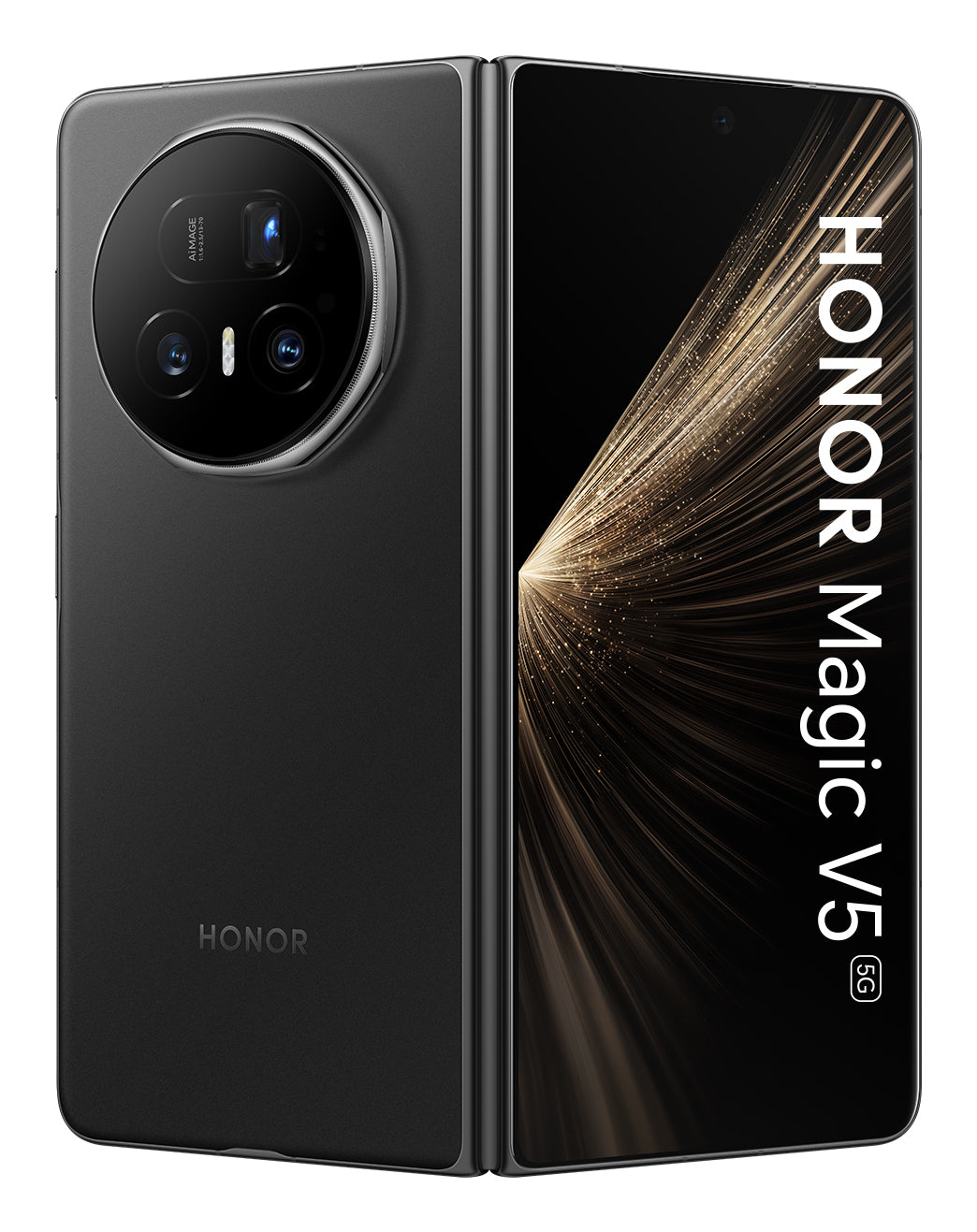 Honor MAGIC V5 20,2 cm (7.95") MagicOS 9.0.1 5G USB Type-C 16 GB 512 GB 5820 mAh Svart