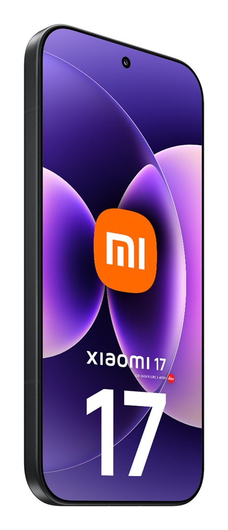 Xiaomi 17 Black - 6.3" 5G smartphone, 12 GB RAM, 512 GB storage, 6330 mAh battery (black)