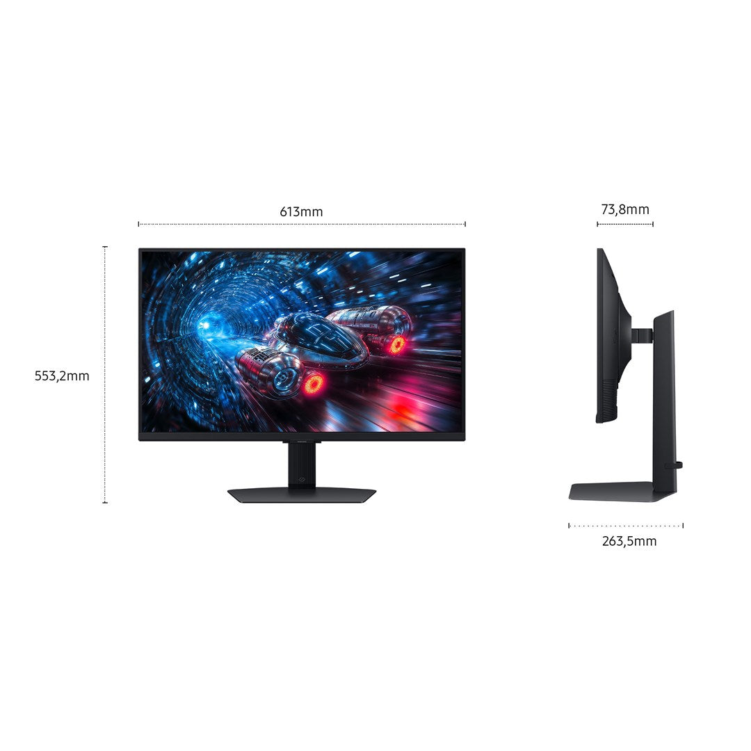 Samsung G70F computer monitor 68.6 cm (27") 3840 x 2160 pixels 4K Ultra HD LCD Black