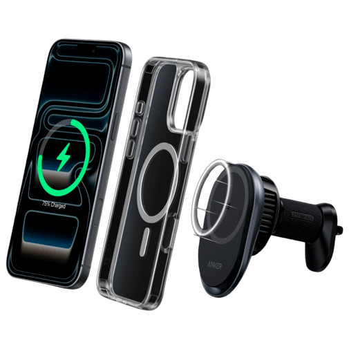 Anker Prime Trådlös Billaddare 25W Svart – Anker
