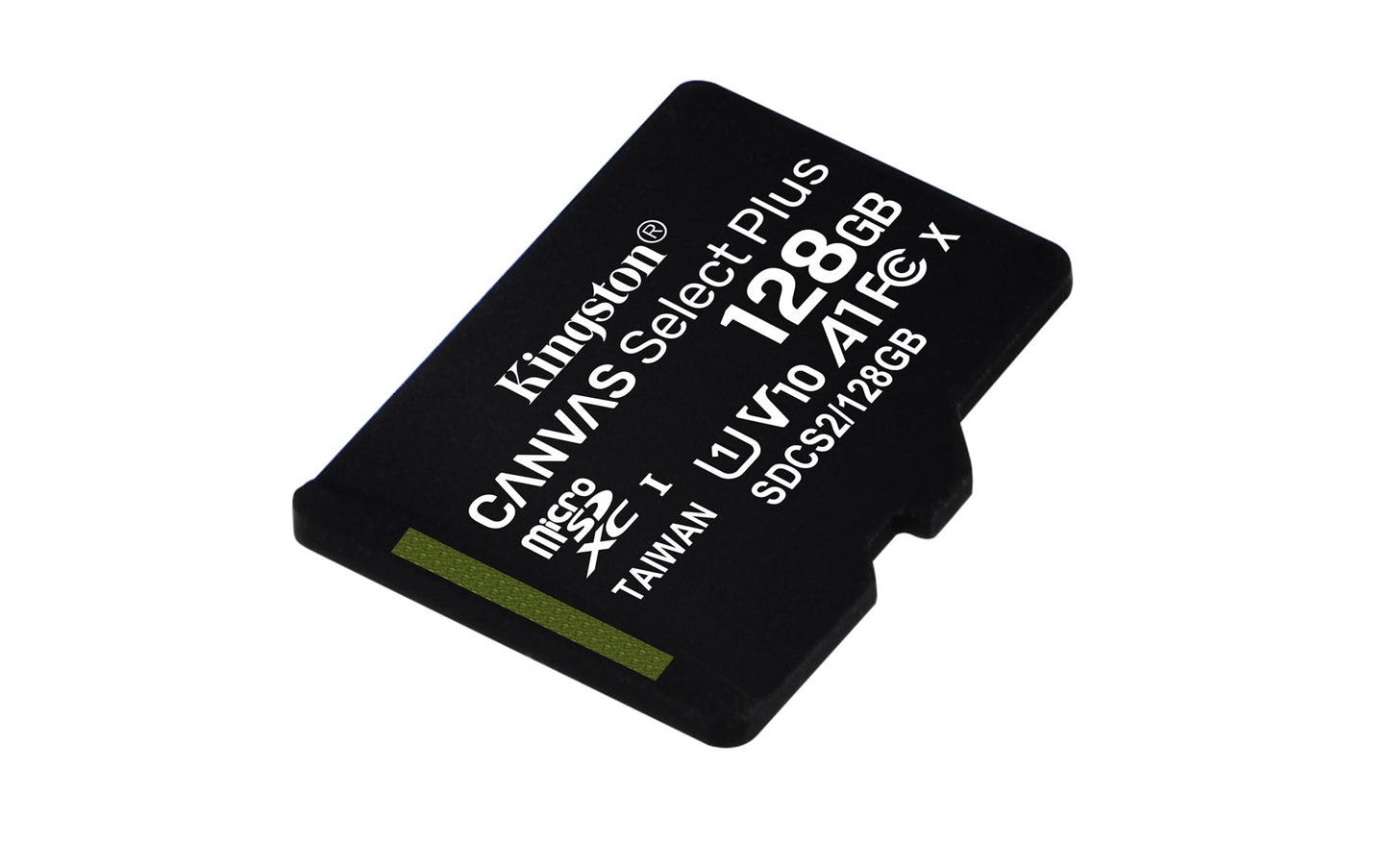 Kingston Technology Canvas Select 128GB micSDXC Plus 100R A1 C10 Card + ADP