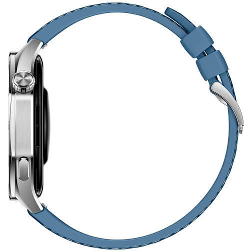 Huawei Watch GT 5 46mm Silver (Blå Textilband) – Huawei