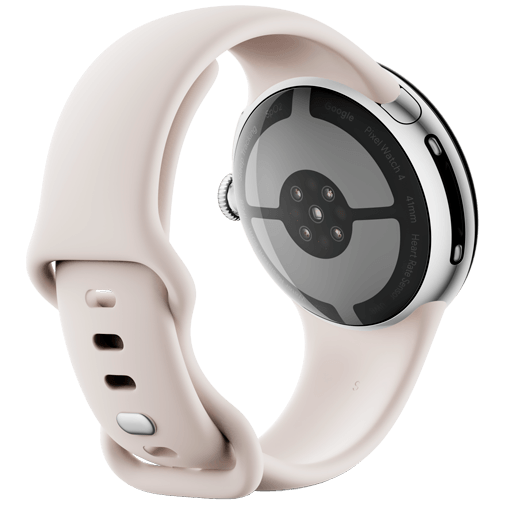 Google Pixel Watch 4 41mm Silver (Beige Rem) – Google
