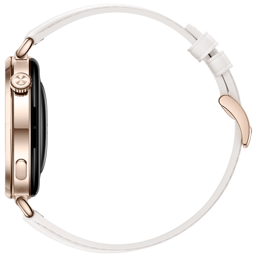 Huawei Watch GT 6 41mm Guld (Vit Rem) – Huawei