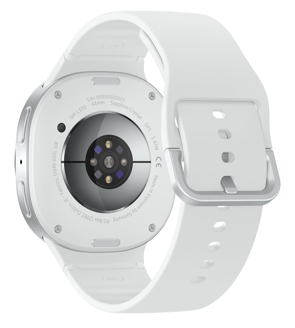 Samsung SM-L330NZSAEUB smartklocka och träningsklocka 3,81 cm (1.5") AMOLED 44 mm Digital 480 x 480 pixlar Pekskärm Silver Wi-Fi GPS