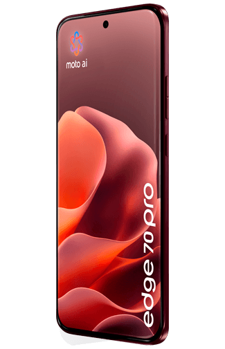 Motorola Edge 70 Pro 256GB Röd – Motorola