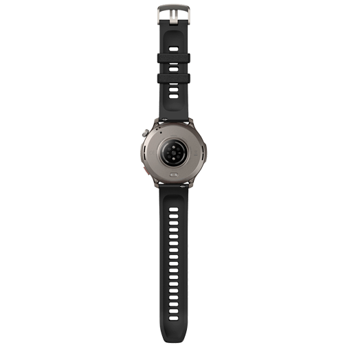 Amazfit Balance 2 Silver (Svart Silikonband) – Amazfit