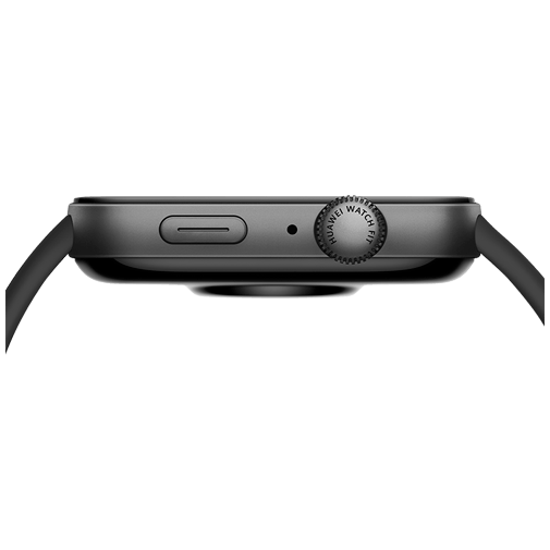 Huawei Watch Fit 3 Svart (Svart Silikonband) – Huawei