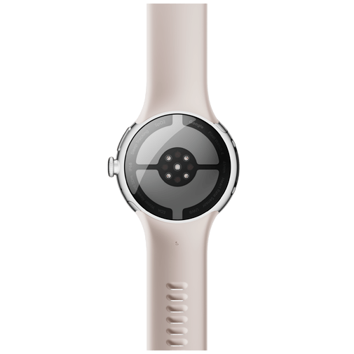 Google Pixel Watch 4 41mm Silver (Beige Rem) – Google