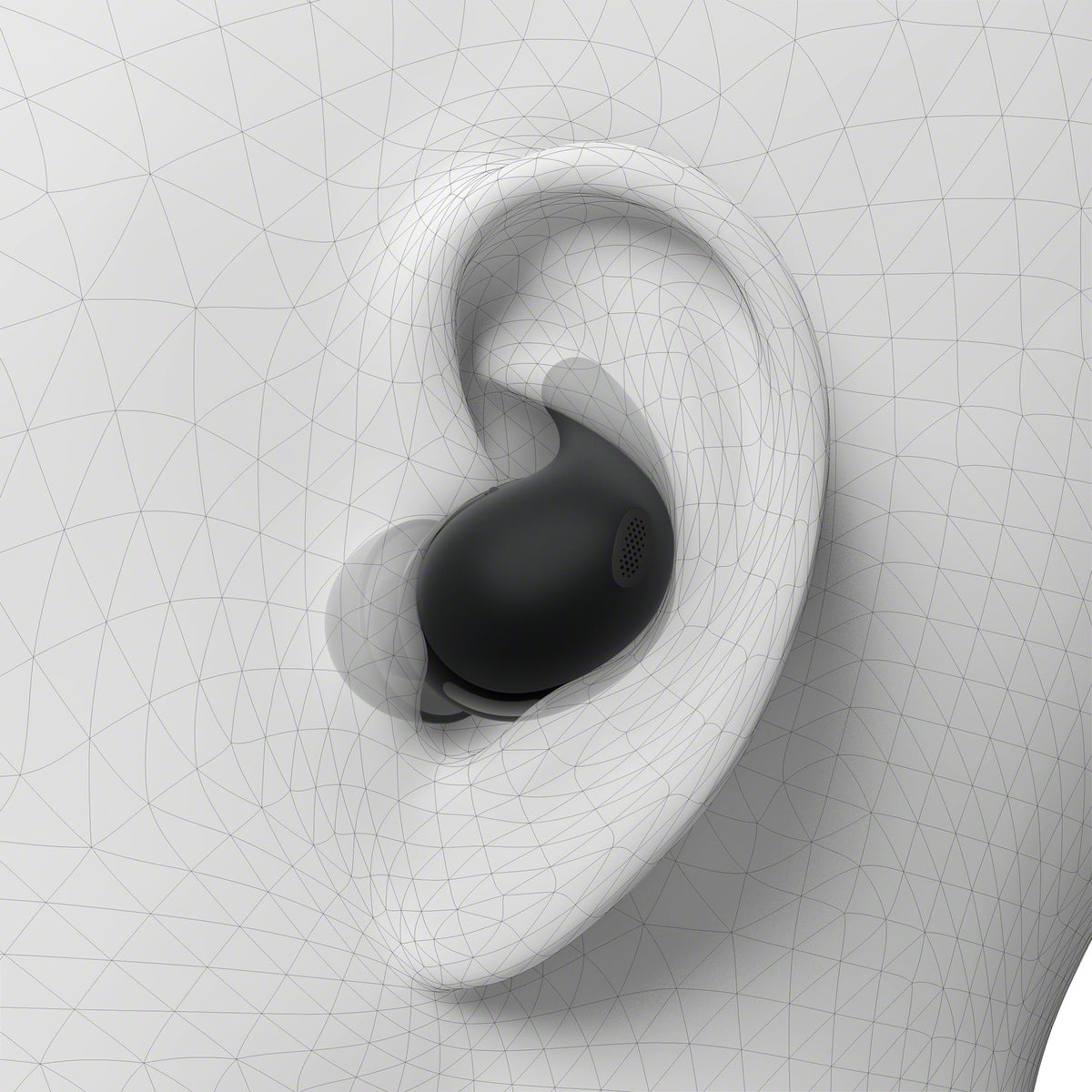 Sony LinkBuds Fit WFLS910NB hörlur och headset Trådlös I öra Samtal/musik Bluetooth Svart