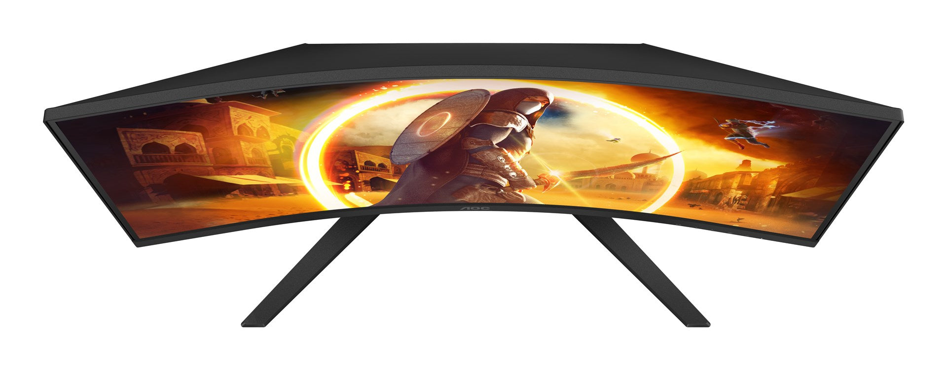 AOC G4 CQ32G4VE computer monitor 80 cm (31.5") 2560 x 1440 pixels Quad HD LCD Black, Grey – AOC