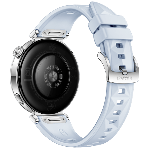 Huawei Watch GT 5 41mm Silver (Blå Gummiband) – Huawei