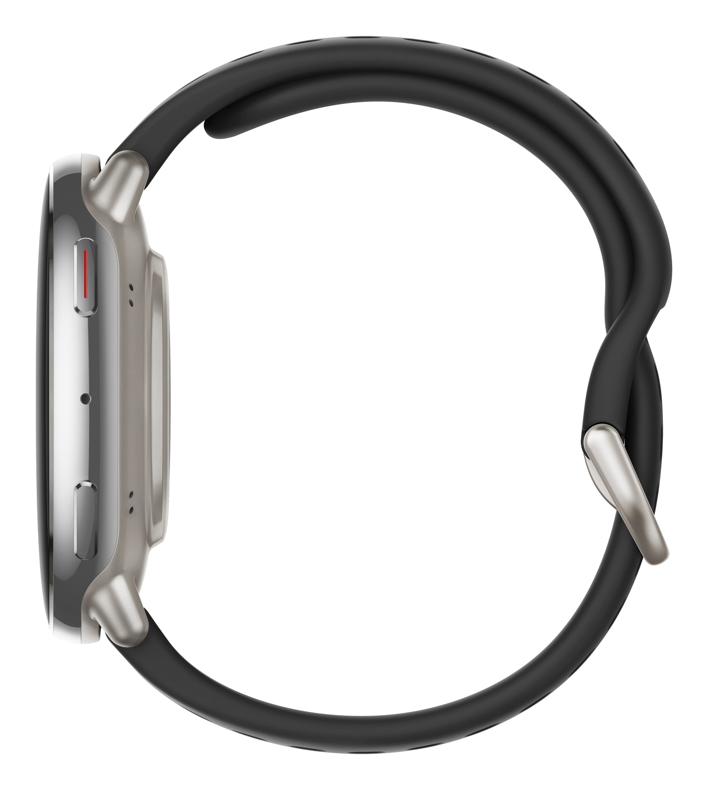 Amazfit W2433EU1N smartklocka och träningsklocka 3,35 cm (1.32") AMOLED Digital 466 x 466 pixlar Pekskärm Silver