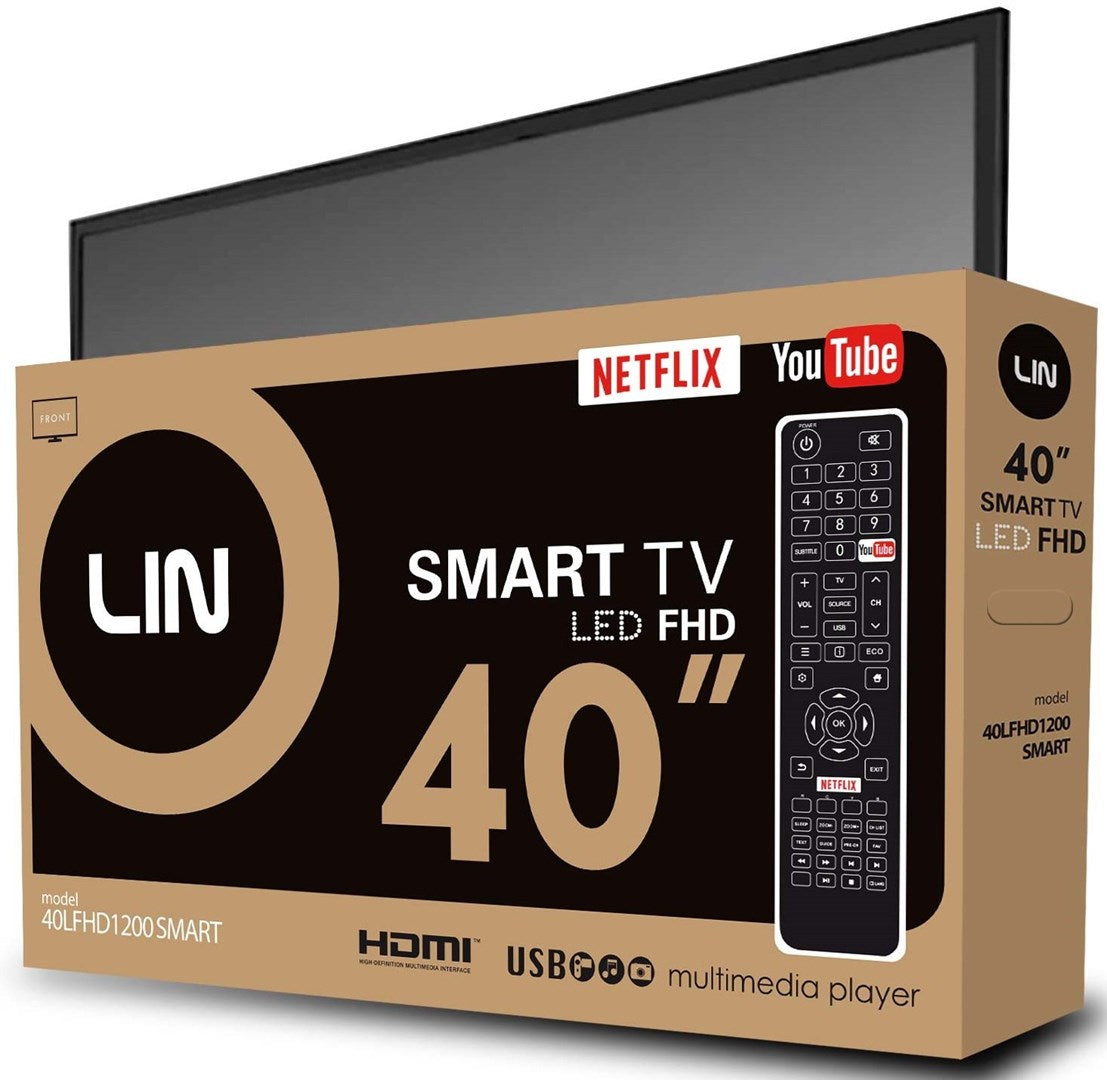 LIN 40LFHD1200 SMART TV 40" Full HD DVB-T2